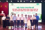BỆNH VIỆN MẮT HẢI PHÒNG VÀ TRƯỜNG CAO ĐẲNG Y TẾ HẢI PHÒNG PHỐI HỢP TỔ CHỨC HỘI THẢO CẬP NHẬT TIẾN BỘ TRONG PHẪU THUẬT KHÚC XẠ